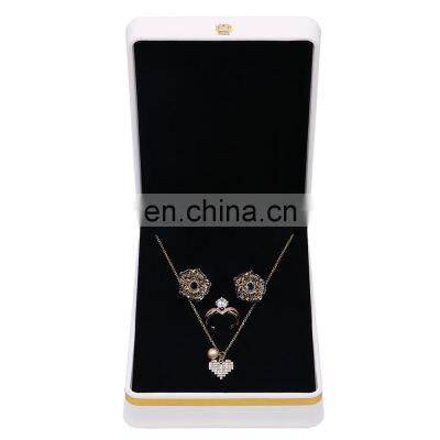 factory wholesale custom logo  jewelry necklace bangle earring ring pendant necklace box