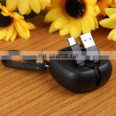 Keychain Usb Cable Manufacturer,Mobile Phone Fast Charging One Way Retractable 3.1 Type C Usb Data Cable photo-3