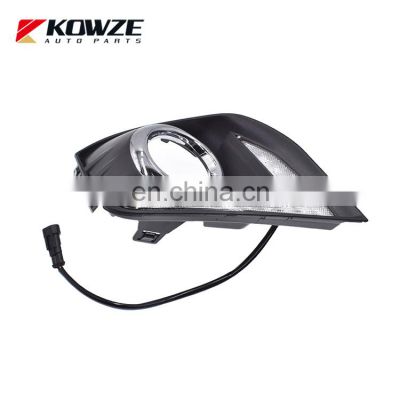 Front Bumper Garnish Fog Lamp Cover Day Time Running Light For Mitsubishi ASX GA1W GA2W GA8W 8321A717 8321A718