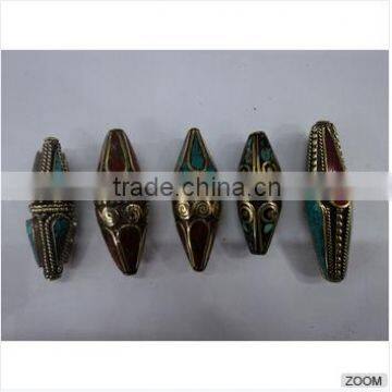 6-8 cm length Metal Jewellery Bead