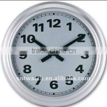 Big size plastic wall clock