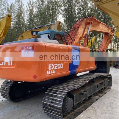 Hitachi used crawler excavator ex200 , Second hand hitachi hydraulic machine , Hitachi ex200 ex120 ex60