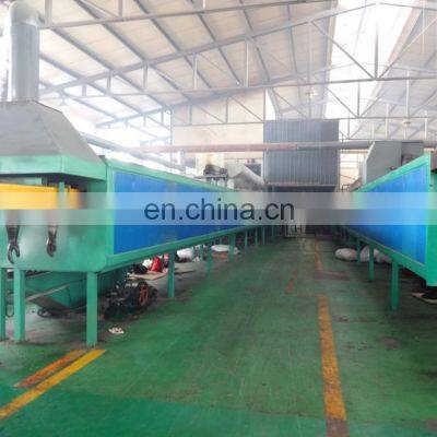 Oil and Gas Industry Long Sleeves Cotton Lined Blue Sandy PVC Rubber Glove Cheap Goods From China photo-4