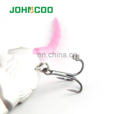 JOHNCOO 80mm 15.5g Artificial Plastic 2 Segments Mouse Rat Lure Pike Bass Bionics Fishing Lures photo-5