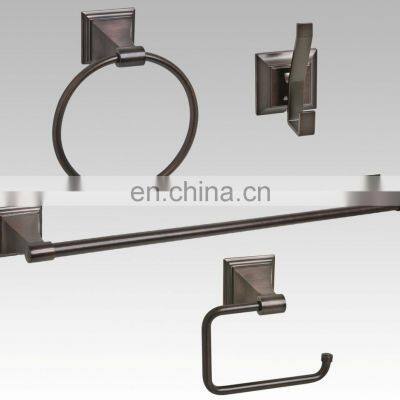 Towel Shelf Brushed Nickel Bathroom Accessories Set