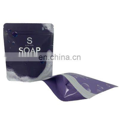 Custom Stand up Pouch Cute Pink Flexible Bopp Herbs Shampoo Facial Clear Soap Poly Plastic Pouch Packaging Mylar Bag photo-4