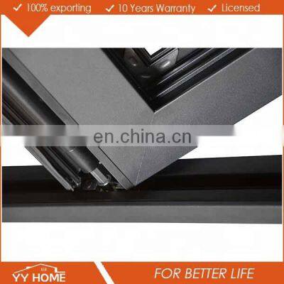 USA/Canada Certified Beautiful Double Glazing Insulated Aluminium Bi-folding Window photo-4