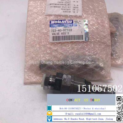 723-40-92403 VALVE，Relief 723-40-93600 Unloader for Pc360-7 photo-2