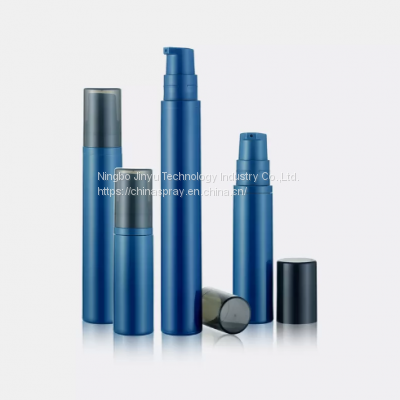 GR101A Cylindrical Empty 5ML 8ML 10ML 15ML PP Plastic Airless Pump Bottle With Disc For Travel Kit