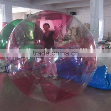 water ball globe 0.8mm to 1.0mm PVC or TPU material