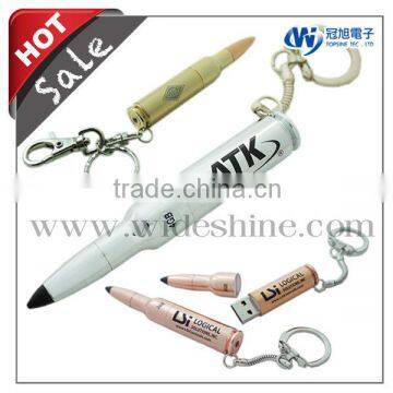 bullet custom usb drive with metal bullet USB stick new luxury quality product