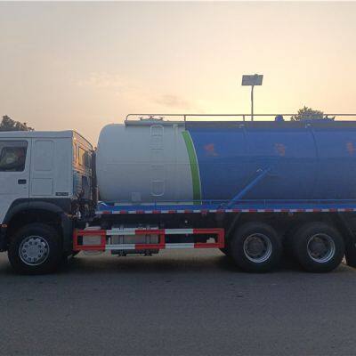 7+3m3 sewage suction truck With High-pressure Jetting for Sewer Cleaning