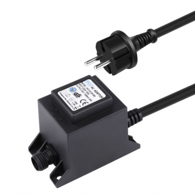 Lighting Transformer IP68 Outdoor Ac Adaptor Waterproof 12Vac 1250mA 15W 36W for UV Lamp