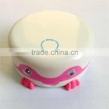 electric contact lens cleaning solution container