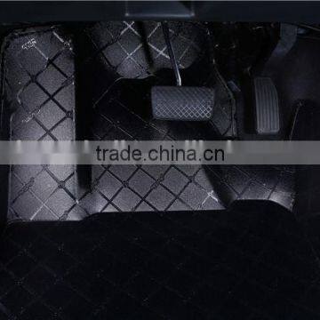 Hot sale kick mat PVC car mat for car carpet for black car jz004 3d car mat