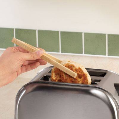 Bamboo Bread Tong,bbq Bamboo Tong,bamboo Kitchen Tong Wholsale photo-4