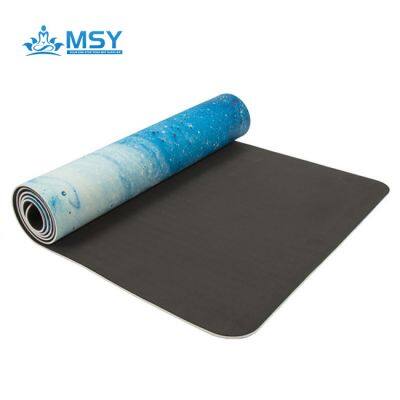 Manta de yoga de goma antirrotura con tecnología de absorción de humedad para yoga en caliente