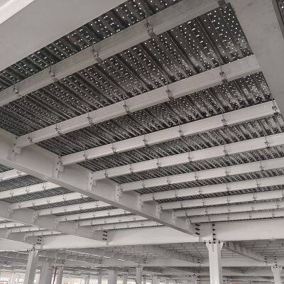 Prefabricated Steel Structure Mezzanine Platform for Warehouse Storage