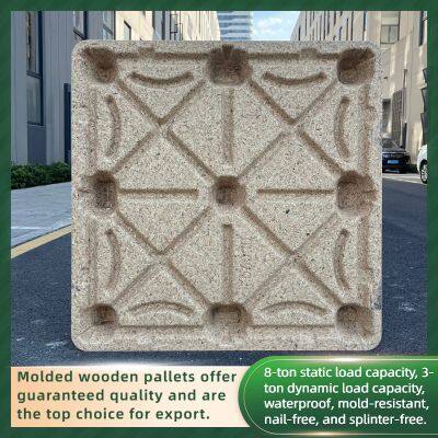 Экспортный формованный деревянный паллет (без фумигации) - сертифицирован по ISPM 15 - четырехсторонний доступ