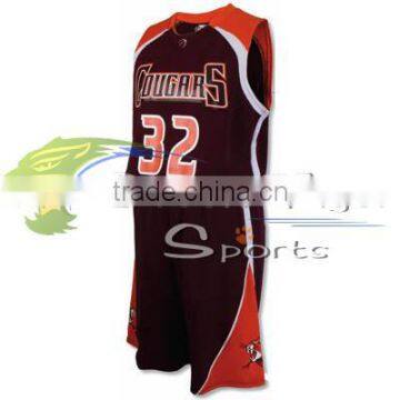 2015 New Design Custom Basketball Uniforms / American Basketball Uniforms / Customized