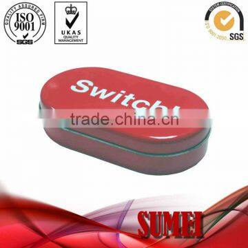 Oval Tin Box,oval Chocolate Tin Box