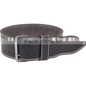 Top quality processed leather Power Training Belt Wide