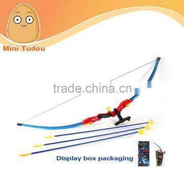 2015 hot sale plastic outdoor sport hunting toy bow and arrow