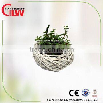 split willow garden pot, flower pot, wooden design garden flower pot                        
                                                                                Supplier's Choice