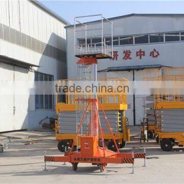 High Quality Hydraulic Telescopic Cylinder Single Ladder Lift Platform GTTY-6A