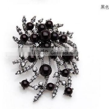 Best selling full rhinestone Pearl brooch, alloy brooch wholesale