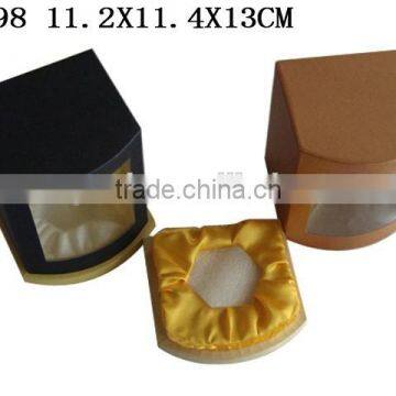 Wholesale Art Paper Perfumer Bottle Box Packing with Satin Insert P98