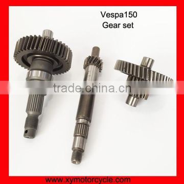 bicycle gear set steel shaft gears for Piaggio Vespa150