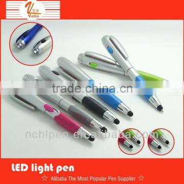 3 in 1 promotional flashlight stylus pen