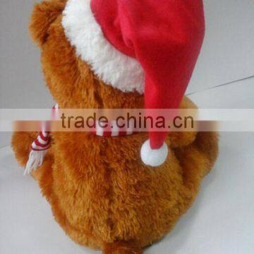 Plush Chrsitmas Bear/christmas Teddy Bear/stuffed Christmas Toys photo-2