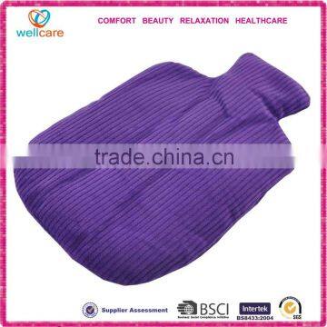 Corduroy warm bottle Heat Pack With Buckwheat or Wheat