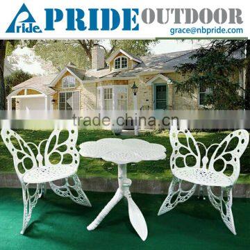 Bionic Butterfly Design Wrought Iron Wholesale Cafe Wedding Chairs And Tables