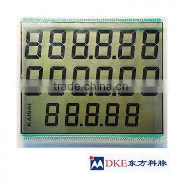 6*2+5 Digitals Segment Lcd for Fuel Dispensers