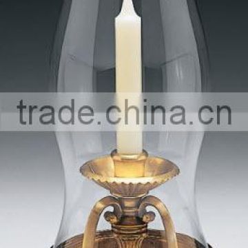 Brass Hurricane Lamp