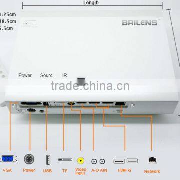 Brilens LS1280 Vicky DLP Laser LED 50000 Hours hd Shutter 3d 3800 Lumens Rohs Projector photo-6