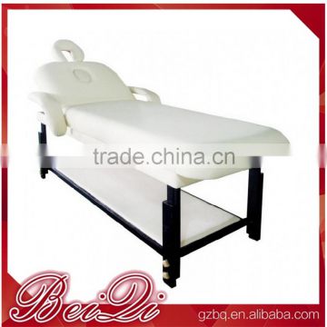 China Factory Supply Wooden Vichy Shower Massage SPA Bed