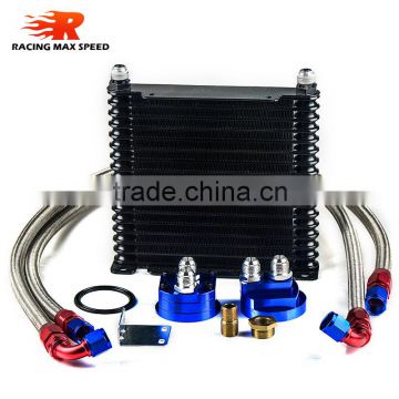 wholesale universal racing car trust row 17 motorcycle oil cooler radiatorr