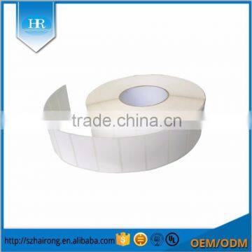 Roll adhesive label blank sticker for barcode printing wholesale