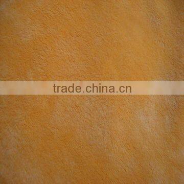 2016 New Fashion Polyester Spandex Plain Dyed Velour Fabric For Garment. photo-3