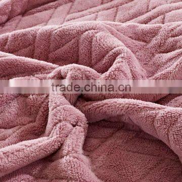 100% Polyester Fleece Blanket Made in China photo-3