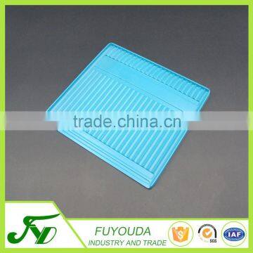 Disposable Simple Blue Stationery Blister Packaging Box