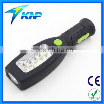 Powerful Magnetic 0.5W + 3W COB Inspection Work Light With Hook And Magnet