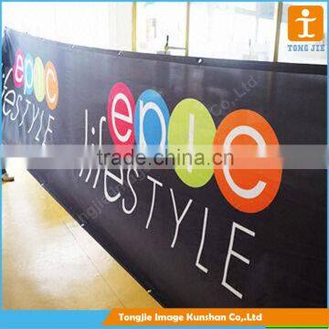 Super huge 5m large size printed fabric banner