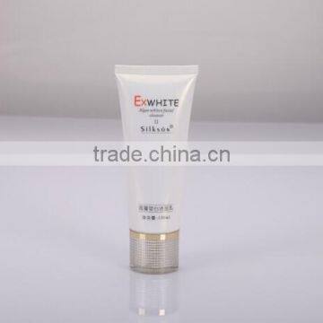 120ml Luxury Cosmetic Packaging Tube With Acrylic Cap for Face Cleaning photo-3