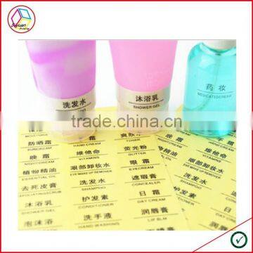 High Quality Labels for Spray Bottles