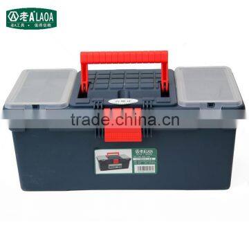 LAOA 12.5 Inch Hardware Economic Tool Case With Components Accessories Grids photo-6